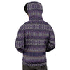 Knitted Ribbon Purple Print Pattern Men's Hoodie-grizzshop