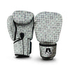 Knitted Snow Print Pattern Boxing Gloves-grizzshop