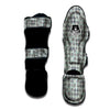 Knitted Snow Print Pattern Muay Thai Shin Guards-grizzshop