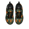 Knitted Squirrel Print Pattern Black Sneaker-grizzshop