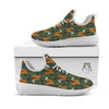 Knitted Squirrel Print Pattern White Athletic Shoes-grizzshop