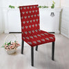 Knitted Valentine's Day Print Pattern Dining Chair Slipcover-grizzshop
