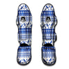 Knitting Winter Ski Print Pattern Muay Thai Shin Guards-grizzshop