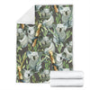 Koala Bamboo Pattern Print Blanket-grizzshop