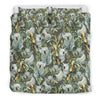 Koala Bamboo Pattern Print Duvet Cover Bedding Set-grizzshop