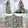 Koala Bamboo Pattern Print Hooded Blanket-grizzshop