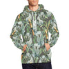 Koala Bamboo Pattern Print Men Pullover Hoodie-grizzshop