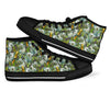 Koala Bamboo Pattern Print Men Women's High Top Shoes-grizzshop