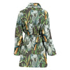 Koala Bamboo Pattern Print Women Long Robe-grizzshop