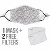 Koala Pattern Print Face Mask-grizzshop