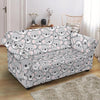 Koala Pattern Print Loveseat Cover-grizzshop