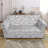 Koala Pattern Print Loveseat Cover-grizzshop