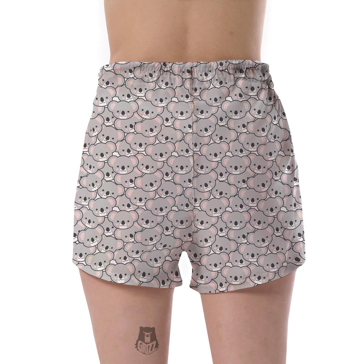 Koala Pattern Print Women's Shorts-grizzshop
