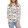 Koala Print Pattern Women Pullover Hoodie-grizzshop