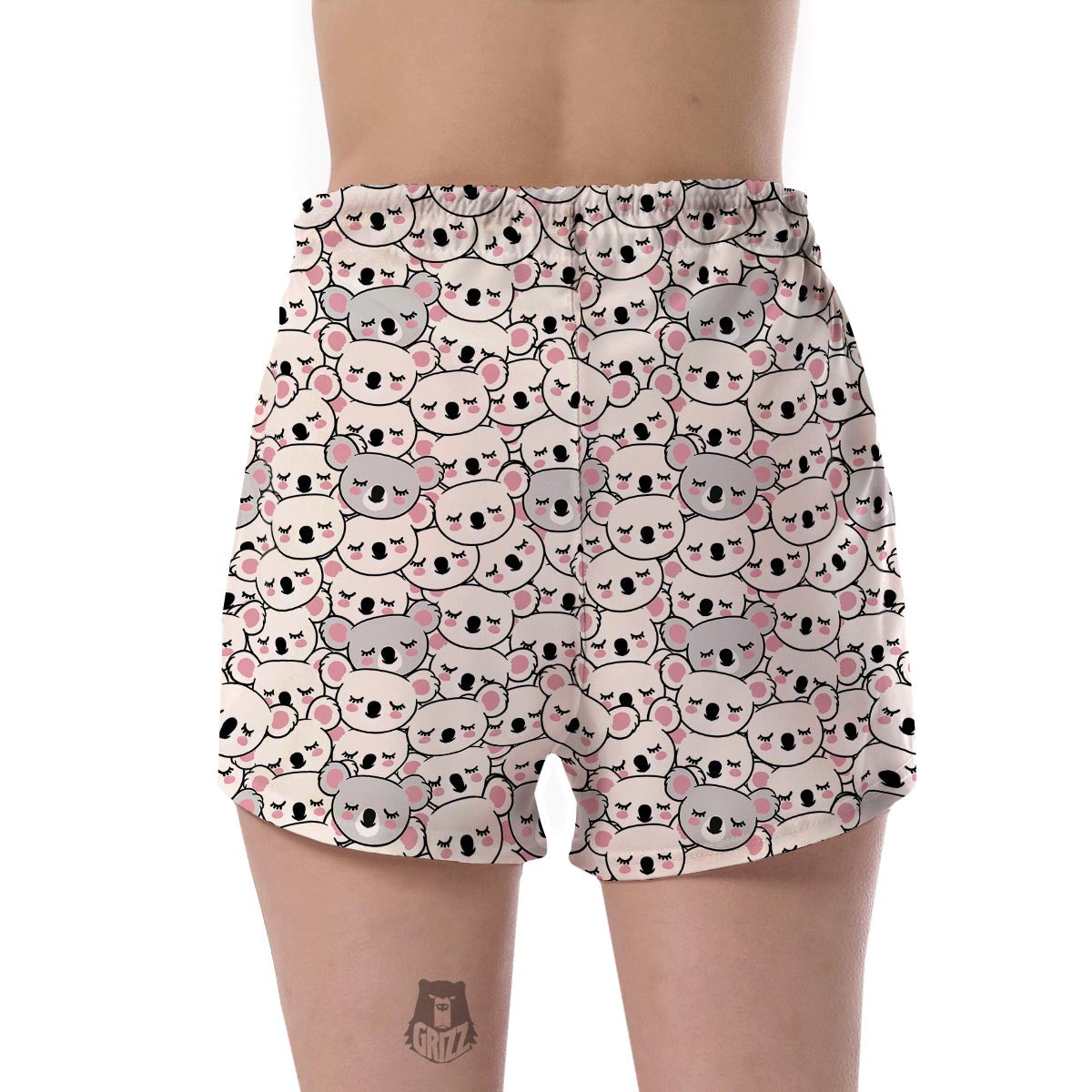 Koala Print Pattern Women's Shorts-grizzshop