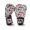 Koi Fish Carp Japanese Print Pattern Boxing Gloves-grizzshop