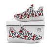 Koi Fish Carp Japanese Print Pattern White Athletic Shoes-grizzshop