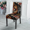 Koi Fish Crochet Lotus Pattern Print Chair Cover-grizzshop