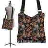 Koi Fish Crochet Lotus Pattern Print Crossbody Bags-grizzshop