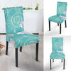 Koi Fish Lotus Pattern Print Chair Cover-grizzshop