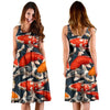 Koi Fish Pattern Print Dress-grizzshop