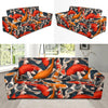 Koi Fish Pattern Print Sofa Covers-grizzshop