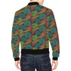 Koi Fish Print Pattern Men's Bomber Jacket-grizzshop