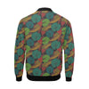 Koi Fish Print Pattern Men's Bomber Jacket-grizzshop