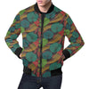 Koi Fish Print Pattern Men's Bomber Jacket-grizzshop