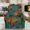 Koi Fish Print Pattern Recliner Cover-grizzshop