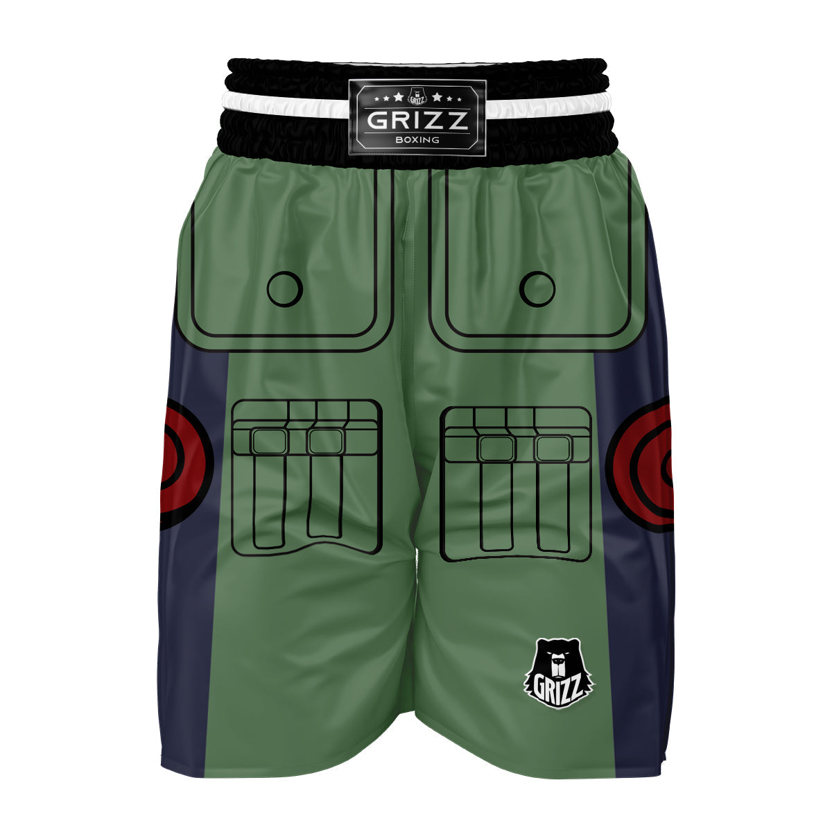 Konoha Ninja Boxing Shorts-grizzshop