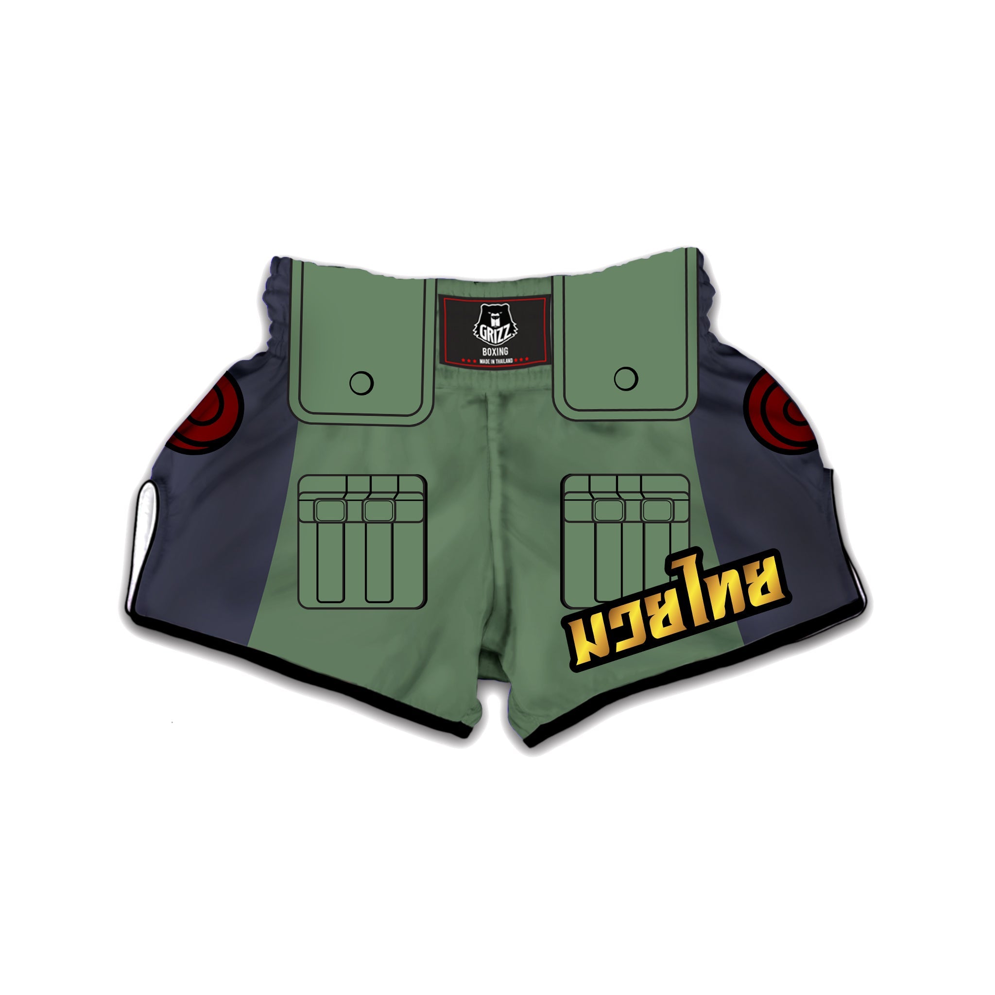 Konoha Ninja Muay Thai Boxing Shorts-grizzshop