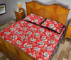 Load image into Gallery viewer, Krampus Christmas Print Pattern Bed Set Quilt-grizzshop
