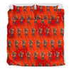 Krampus Pattern Print Duvet Cover Bedding Set-grizzshop