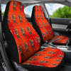 Krampus Pattern Print Universal Fit Car Seat Covers-grizzshop