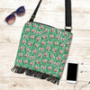 Krampus Print Pattern Crossbody bags-grizzshop