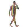 LGBT Symbols Rainbow Print Pattern Men's Pajamas-grizzshop