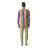 LGBT Symbols Rainbow Print Pattern Men's Pajamas-grizzshop