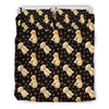 Labrador Dog Pattern Print Duvet Cover Bedding Set-grizzshop