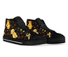 Labrador Dog Pattern Print Men Women's High Top Shoes-grizzshop