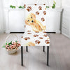 Labrador Dog Print Pattern Chair Cover-grizzshop