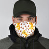 Labrador Dog Print Pattern Face Mask-grizzshop