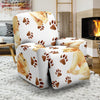 Labrador Dog Print Pattern Recliner Cover-grizzshop