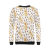 Labrador Dog Print Pattern Women Crewneck Sweatshirt-grizzshop