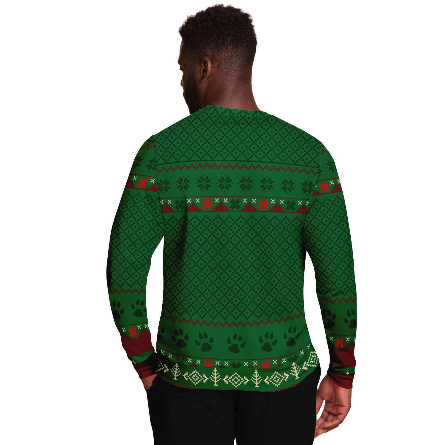 Labrador Feliz Navidog Ugly Christmas Sweater-grizzshop