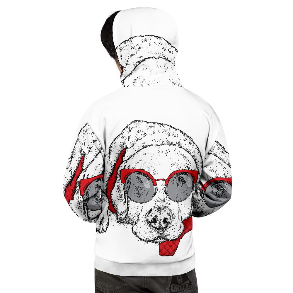 Labrador Retriever Hipster Print Men's Hoodie-grizzshop