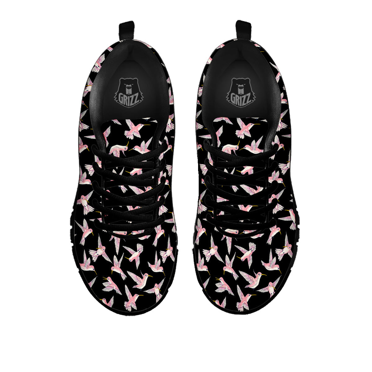 Ladybird Cute Print Pattern Black Sneaker-grizzshop