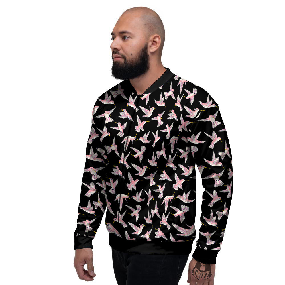 Ladybird Cute Print Pattern Men's Bomber Jacket-grizzshop