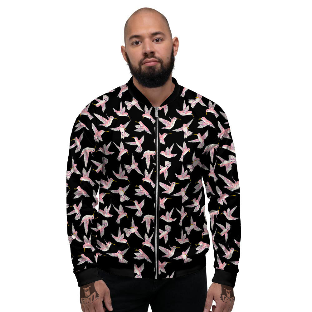 Ladybird Cute Print Pattern Men's Bomber Jacket-grizzshop