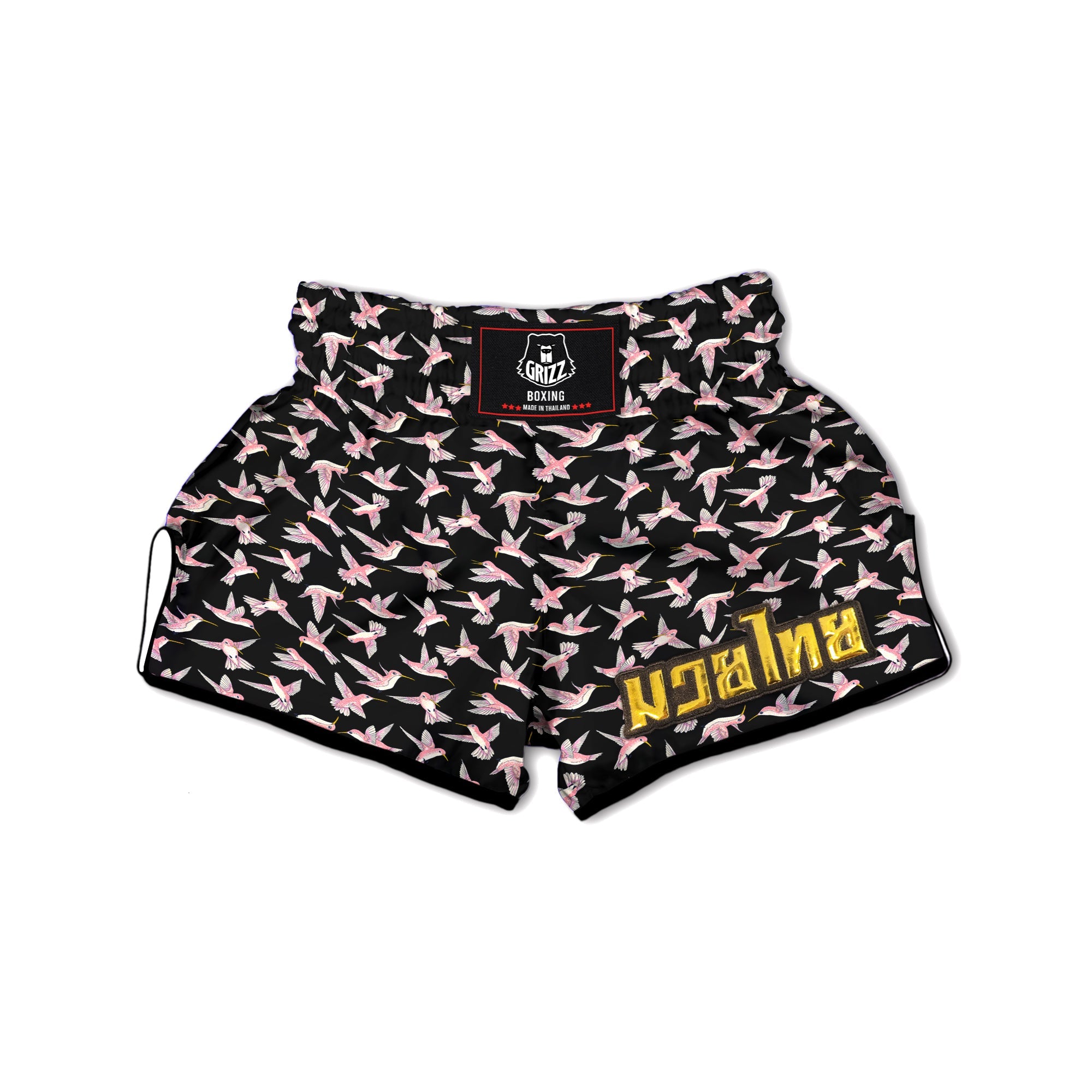 Ladybird Cute Print Pattern Muay Thai Boxing Shorts-grizzshop